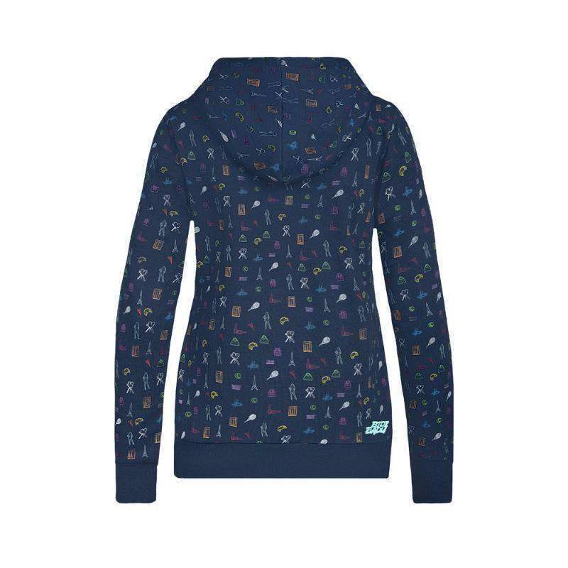 Bidi Badu Imaan Dunkelblaue Gemischte Damen-Sweatshirt