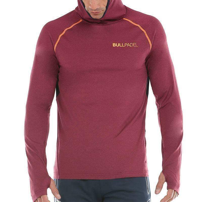 Bullpadel Choiwan Weinrot Meliert Sweatshirt