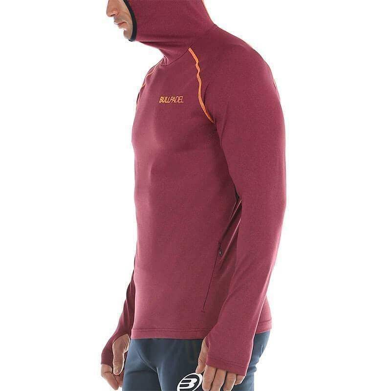 Bullpadel Choiwan Weinrot Meliert Sweatshirt