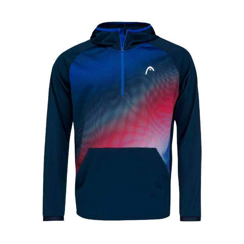 Head TopSpin Dunkelblaue Sweatshirt mit Vision-Print