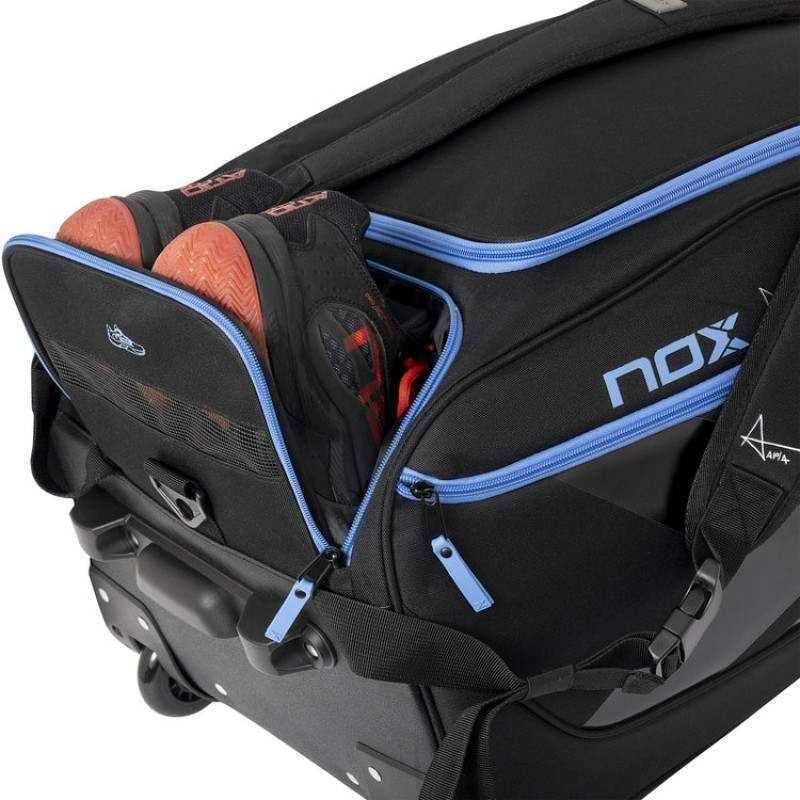 Nox AT10 Wettkampf-Trolley Schwarz Blau