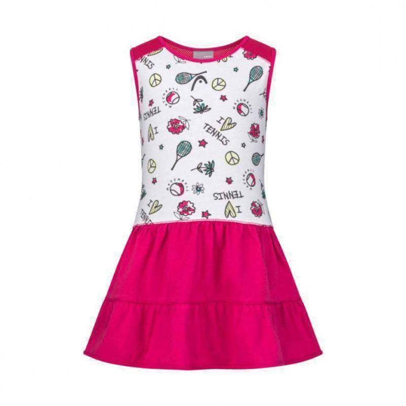 Head Tennis Kleid Bordeaux Junior