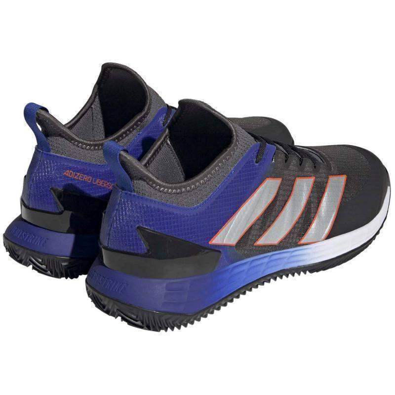 Adidas Adizero Ubersonic 4 Clay Tennisschuhe Schwarz Grau