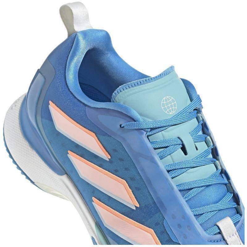 Adidas Avacourt Clay Blau Weiß Damen Tennisschuhe