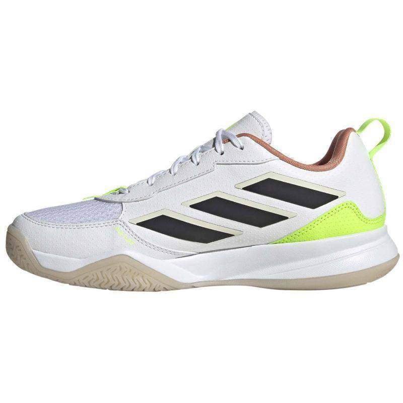 Adidas AvaFlash Damen Sneaker Weiß Neon Zitrone