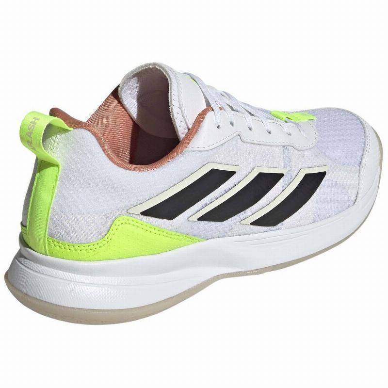 Adidas AvaFlash Damen Sneaker Weiß Neon Zitrone