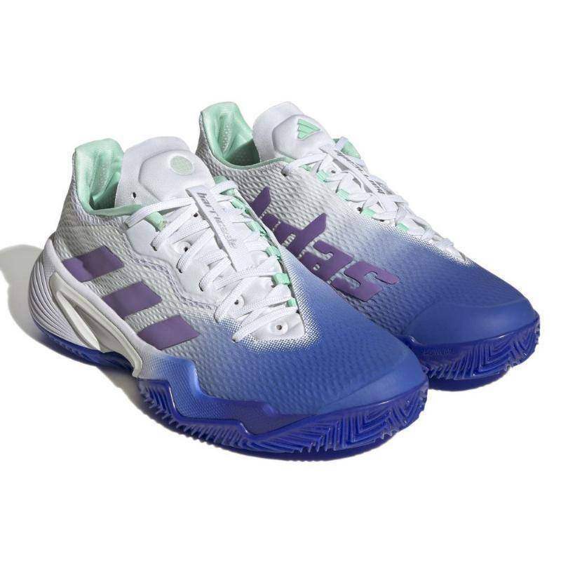 Adidas Barricade Glänzend Blaue Violette Damenschuhe