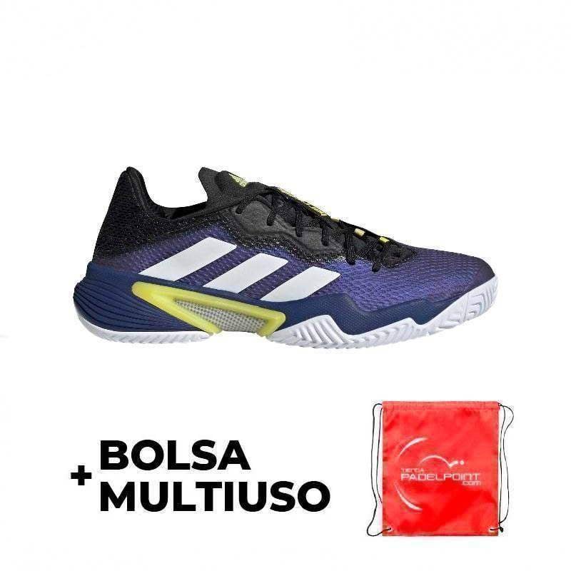 Adidas Barricade Turnschuhe Schwarz Metallisch Blau