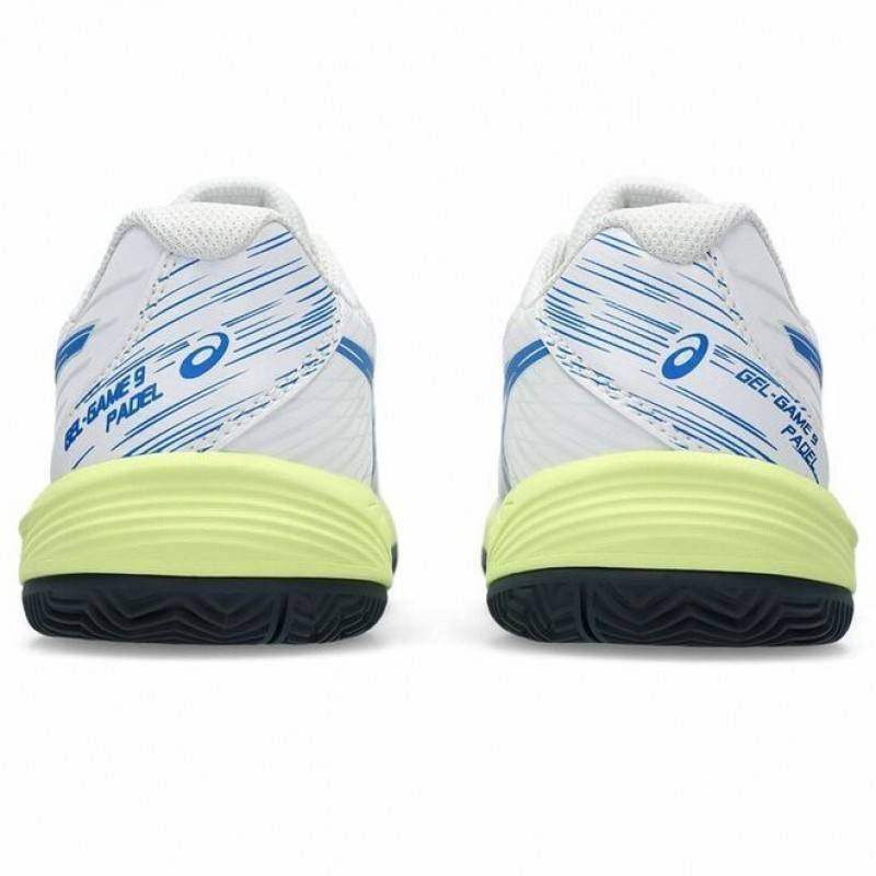 Asics Gel Game Padel 9 Junior Sportschuhe Weiß Blau