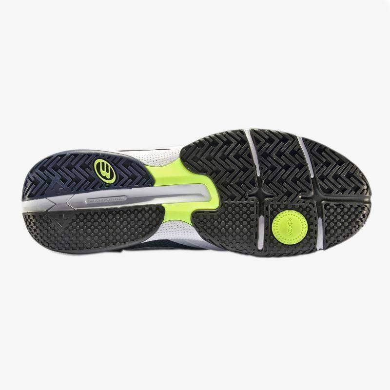 Bullpadel Paquito Navarro Hack Hybrid Fly 22I Turnschuhe Weiß Marineblau