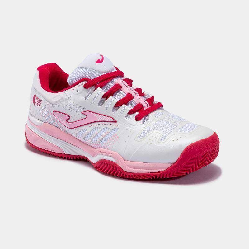 Joma WPT Slam 2232 Junior Sportschuhe Weiß Fuchsia