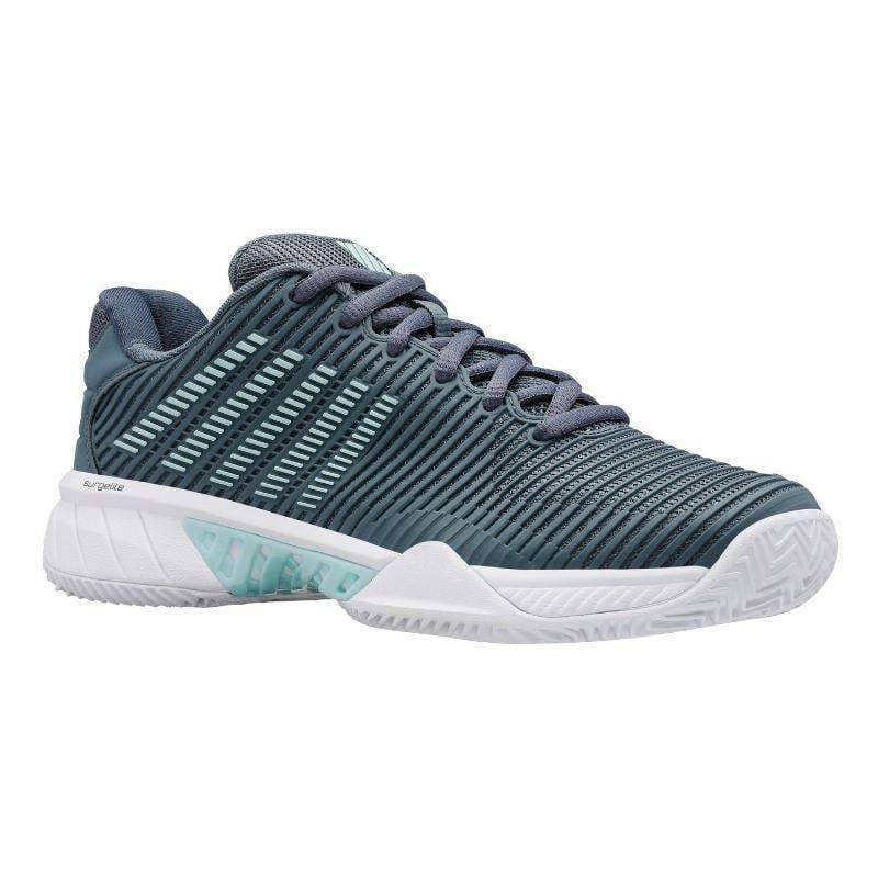 Kswiss Hypercourt Express 2 HB Dunkelgrüne Sportschuhe