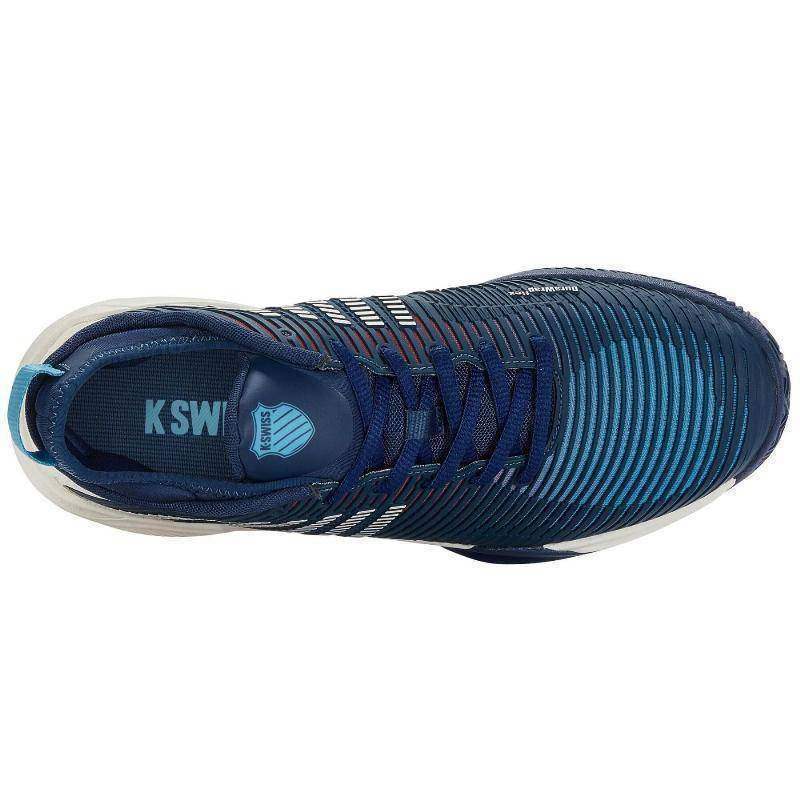 Kswiss Hypercourt Supreme HB Opalblau Weiß Sportschuhe