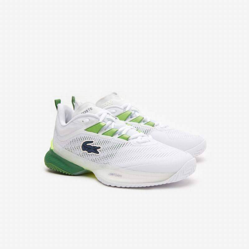 Lacoste AG-LT23 Ultra 1231 Damen Sneaker Weiß Grün