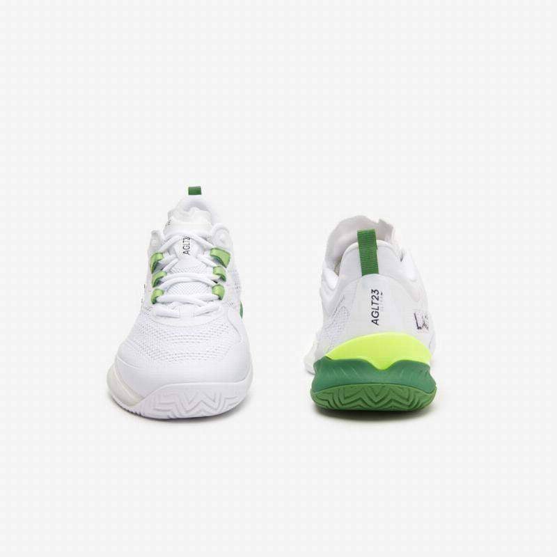 Lacoste AG-LT23 Ultra 1231 Damen Sneaker Weiß Grün