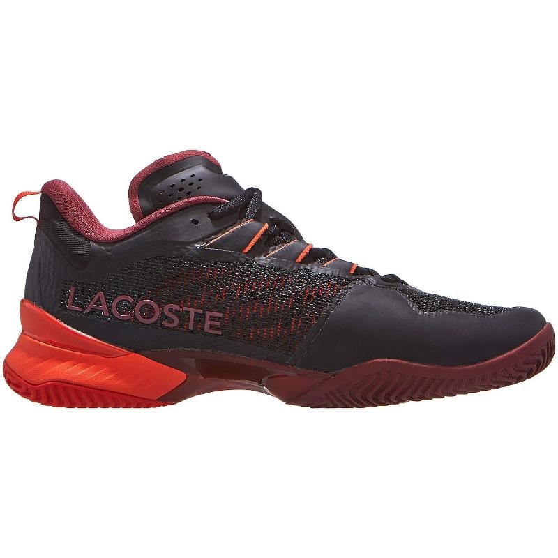 Lacoste AG-LT23 Ultra Clay Court Schuhe Schwarz Bordeaux