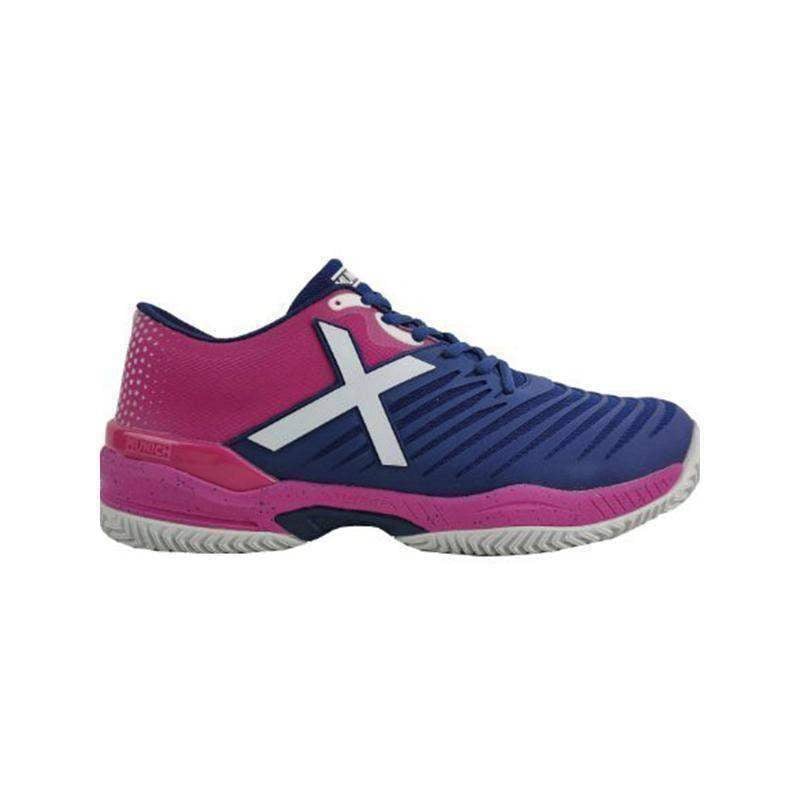 Munich Padx 33 Marineblau Fuchsia Padel-Schuhe