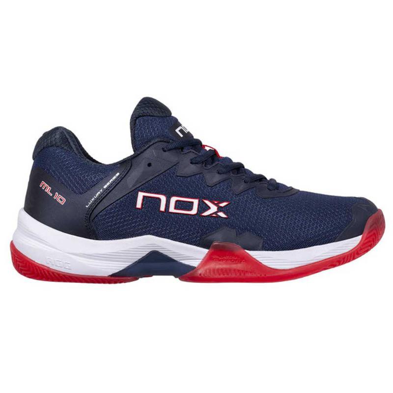 Nox ML10 Hexa Marineblau Rot Padel-Schuhe