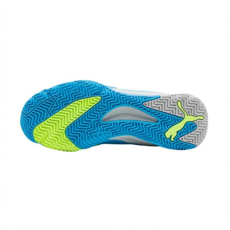 Puma Nova Elite Schuhe Blau Gelb Grau