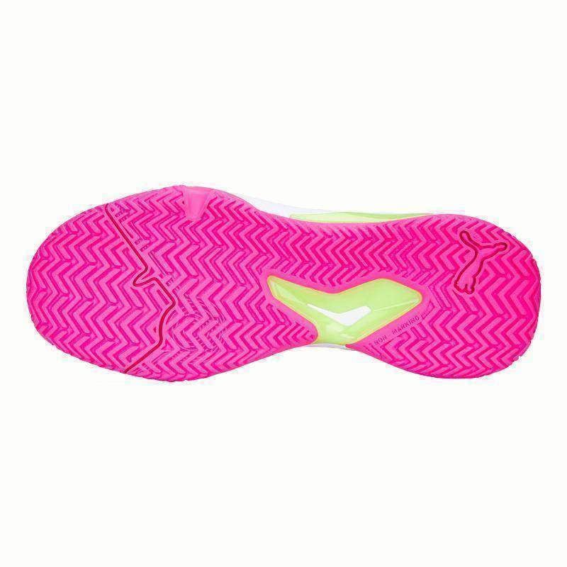 Puma Solarcourt RCT Damenschuhe Weiß Rosa