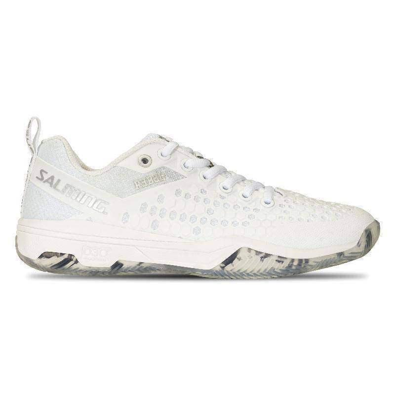 Salming Rebel Damen Sportschuhe Weiß Silber